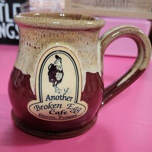 Deneen Pottery Another Broken Egg Destin, Florida Stoneware Mug